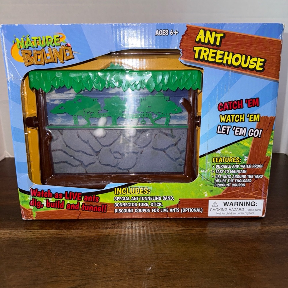 Nature Bound Ant Treehouse Habitat Kit Toy NEW IN Box